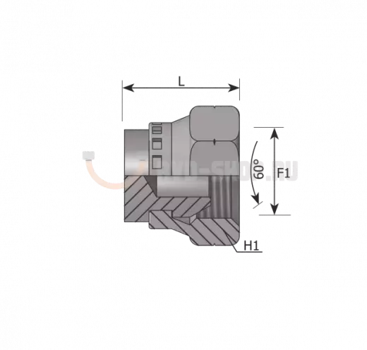 Заглушка BSP г 1/4" sv60